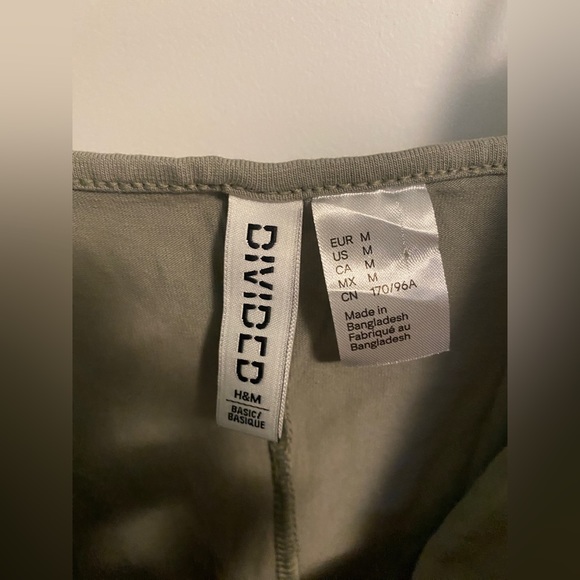 sage H&M Divided bodycon dress - Picture 2 of 3